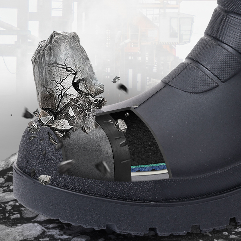 방수 남성용 광산 부츠 작업 안전화 내유성 안전 부츠  - Men'S Shoes Water Resistant 리뷰 및 가격