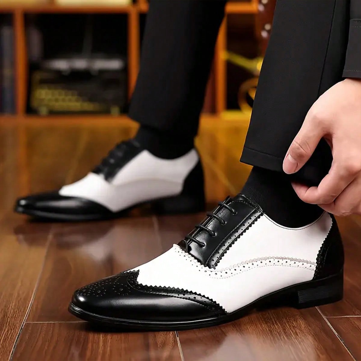 남성용 끈으로 묶는 정장용 구두, 클래식한 디자인의 옥 - Men'S Shoes Smart 리뷰 및 가격